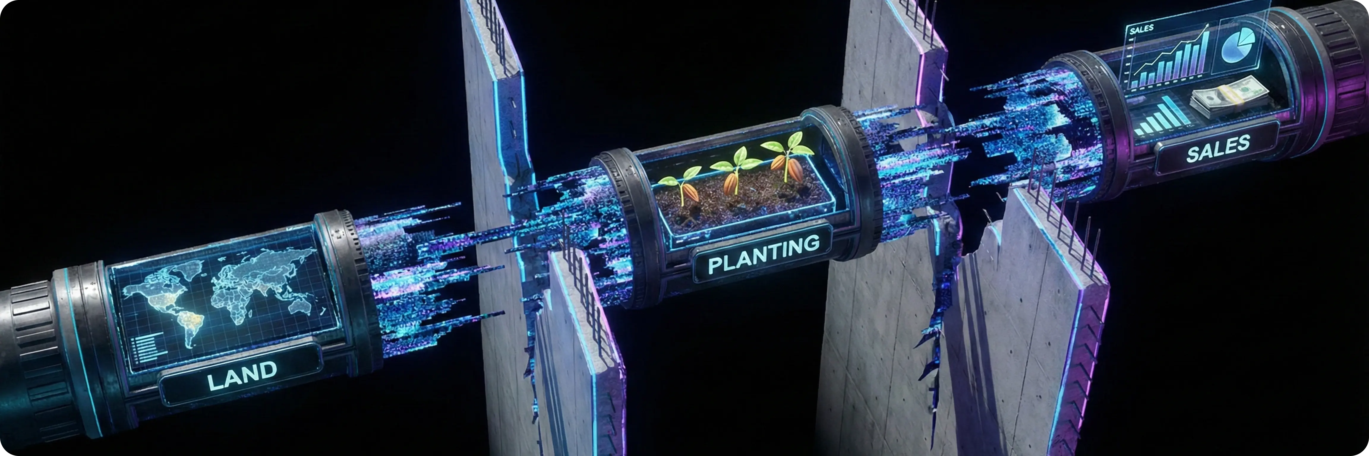 From Land to Sales: Data Lived in Silos